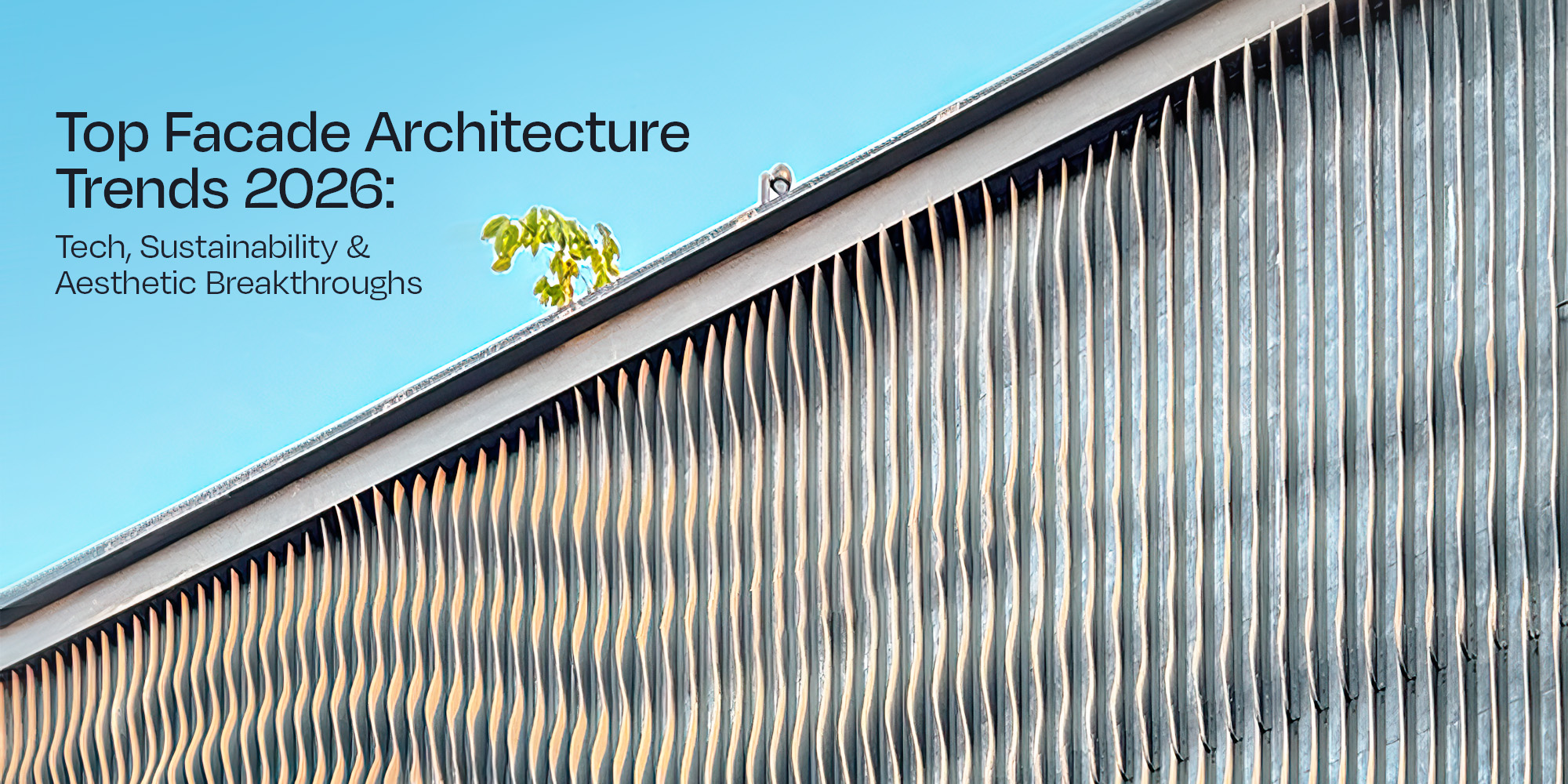 Parametric metal facade design showing adaptive building skin architecture trend 2026