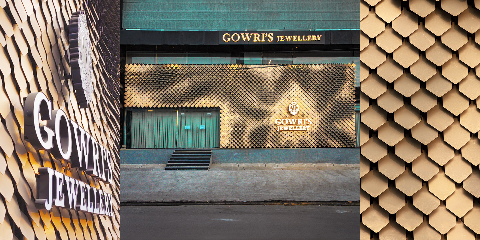 Metaguise sustainable perforated metal facade system for modern architecture India