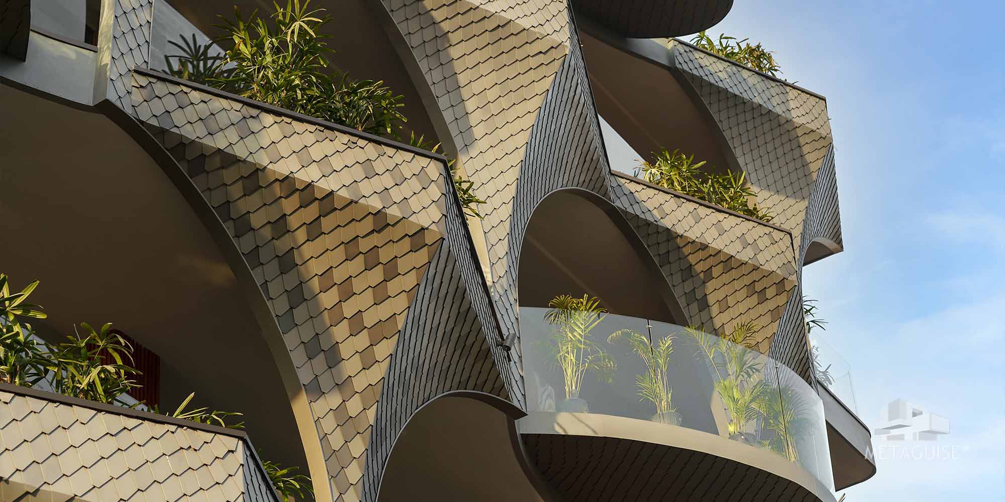 MetaShingles metal facade panel – modern alternative to traditional roof and wall tiles in India 2026