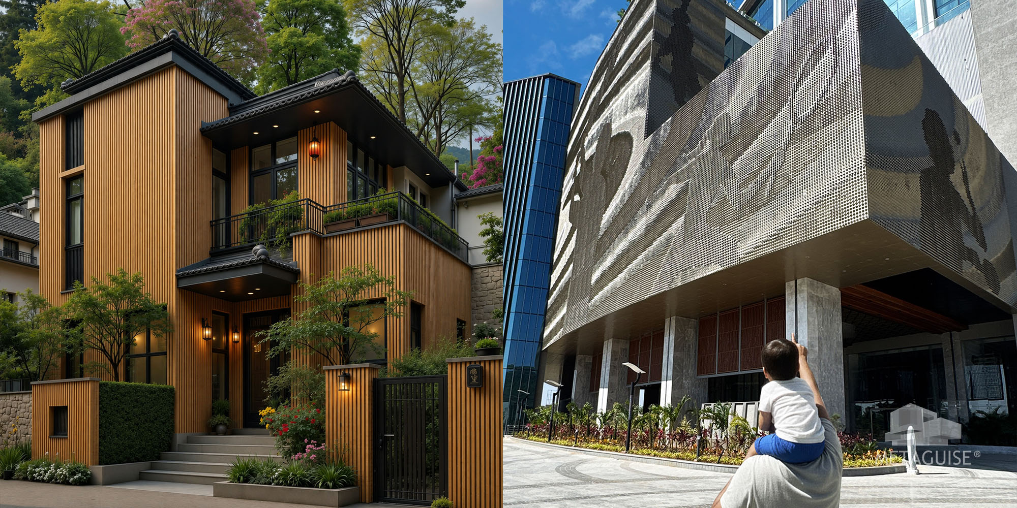 Metal Elevation Design for Indian Homes and Commercial Buildings - banner image | Metaguise